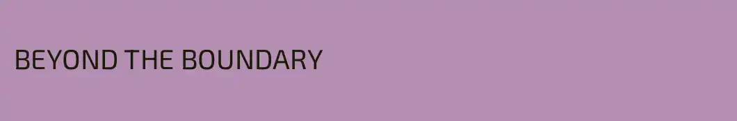 BEYOND THE BOUNDARY 